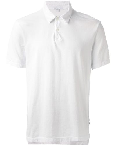 James Perse Classic Polo Shirt - White