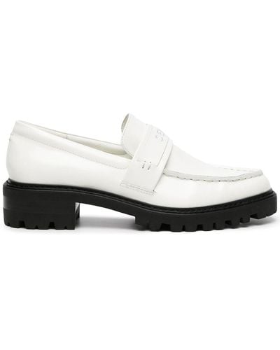 Senso Met I Leather Loafers - White