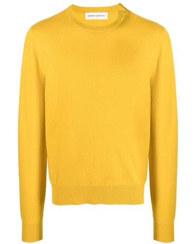 Extreme Cashmere No36 Cashmere-blend Jumper - Yellow
