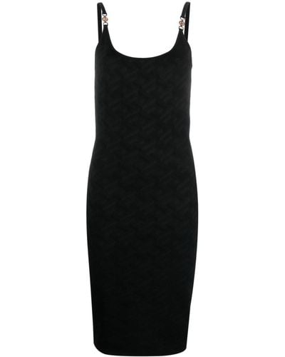 Versace Midi-Kleid - Schwarz