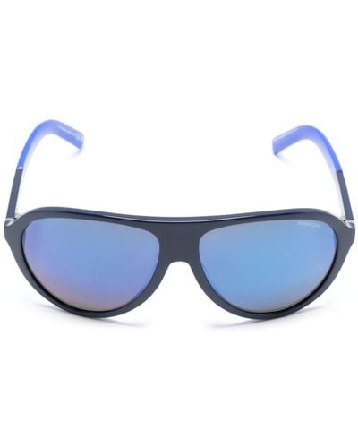 Moncler Roque Pilotenbrille - Blau