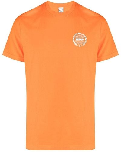 Sporty & Rich T-shirt con stampa x Prince - Arancione