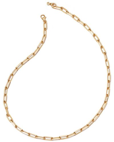 Astley Clarke Polished-finish Square-link Necklace - Metallic