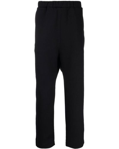 White Mountaineering Four-pocket Track Trousers - Black