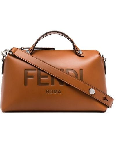 Fendi By The Way Shoulder Bag - Brown