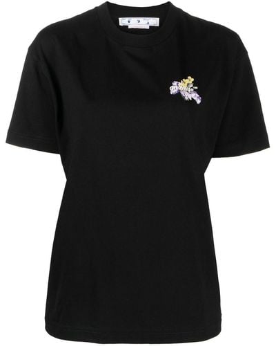 Off-White c/o Virgil Abloh Arrows-motif Short-sleeve T-shirt - Black