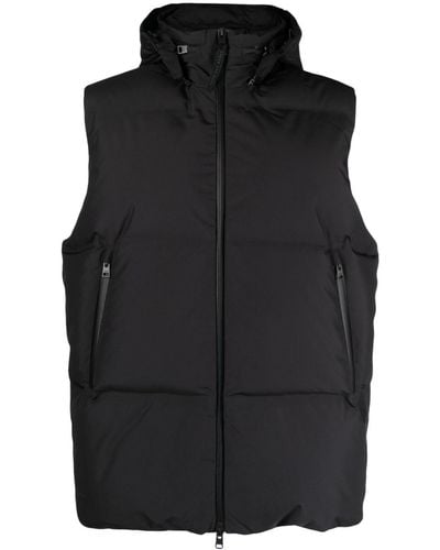 Norse Projects Windproof Water-repellent Hooded Gilet - Black
