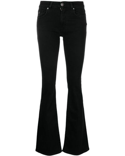 John Richmond Leung Flared Jeans - Black