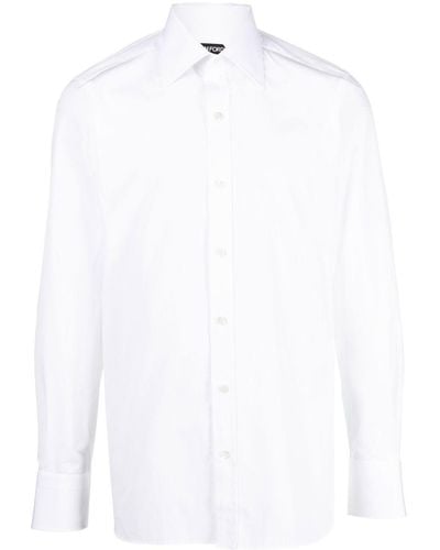 Tom Ford Camisa de manga larga - Blanco