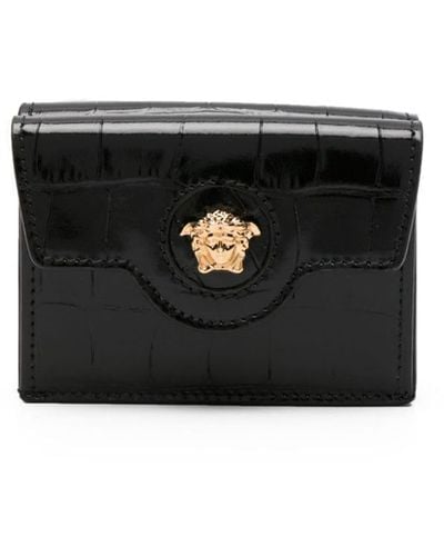 Versace メドゥーサ 財布 - ブラック