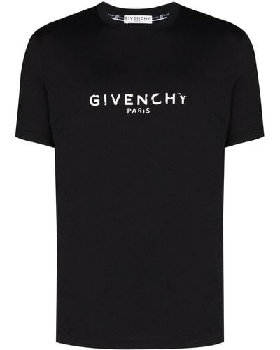 Givenchy Logo Print T-shirt - Black