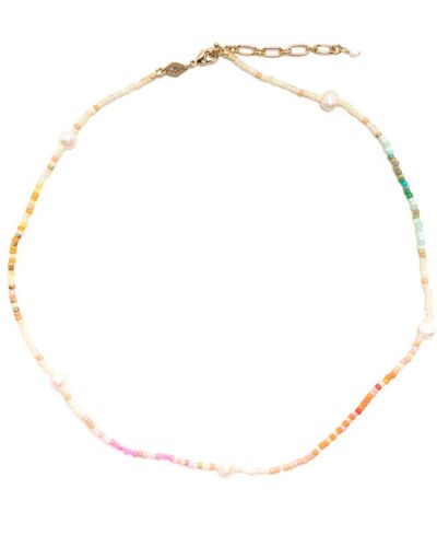 Anni Lu Rainbow Nomad ネックレス - ホワイト