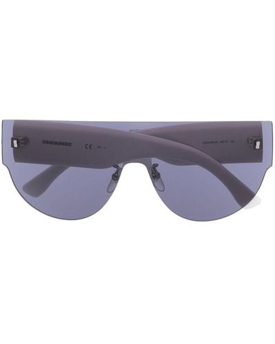 DSquared² Gafas de sol Icon con montura estilo aviador - Azul