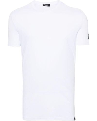 DSquared² T-shirt con logo - Bianco