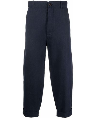 Societe Anonyme Pantalon à coupe courte - Bleu