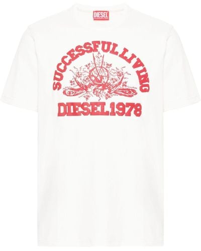 DIESEL T-shirt T-Justil-N1 - Rosa
