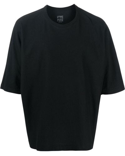 Homme Plissé Issey Miyake リラックスフィット Tシャツ - ブラック