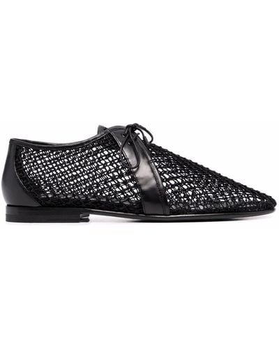 Saint Laurent Timothee Mesh Shoes - Black