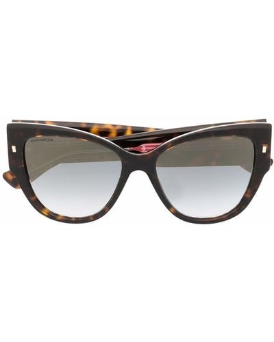 DSquared² Oversized Sunglasses - Brown