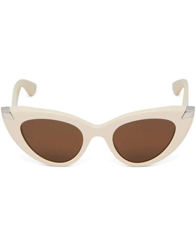Alexander McQueen Punk Rivet Cat-eye Sunglasses - Brown