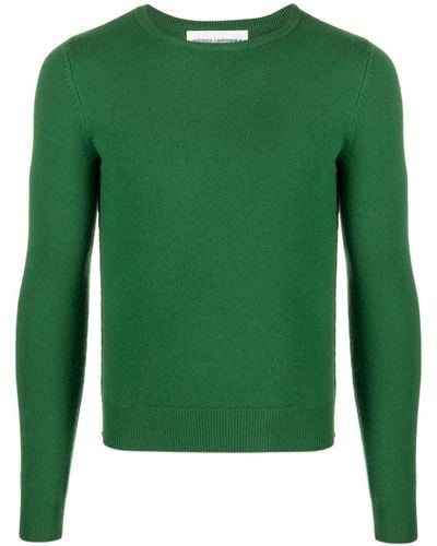 Extreme Cashmere N°41 Body Pullover mit rundem Ausschnitt - Grün