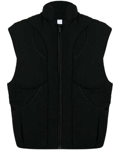 A.A.Spectrum光谱 Seekers Mock-neck Padded Waistcoat - Black