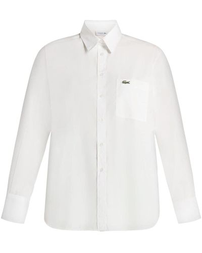 Lacoste ロゴ シャツ - ホワイト
