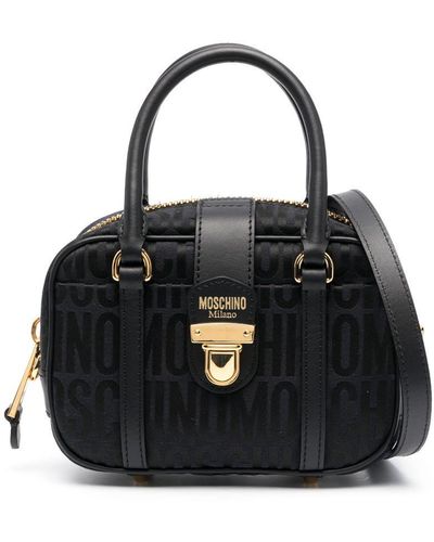 Moschino Logo-print Mini Bag - Black