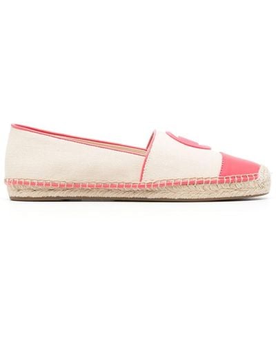 MICHAEL Michael Kors Espadrilles Met Geborduurd Monogram - Roze