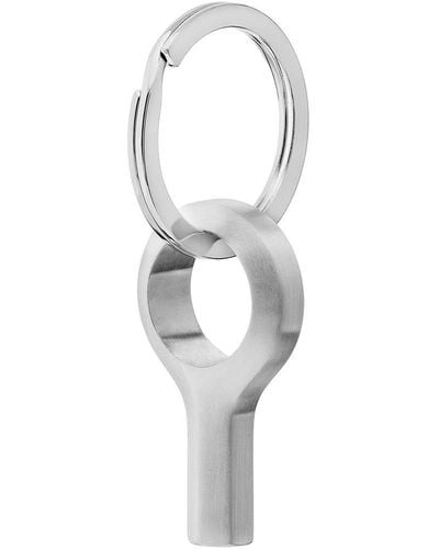 TANE MEXICO 1942 Bolt Sterling Silver Keychain - White