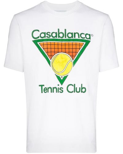 Casablancabrand T-shirt blanc 'Tennis Club'