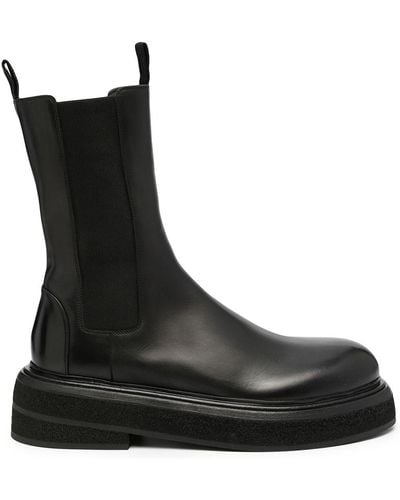 Marsèll Elasticated Side-panel Boots - Black