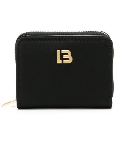 Bimba Y Lola Logo-plaque Bi-fold Wallet - Black