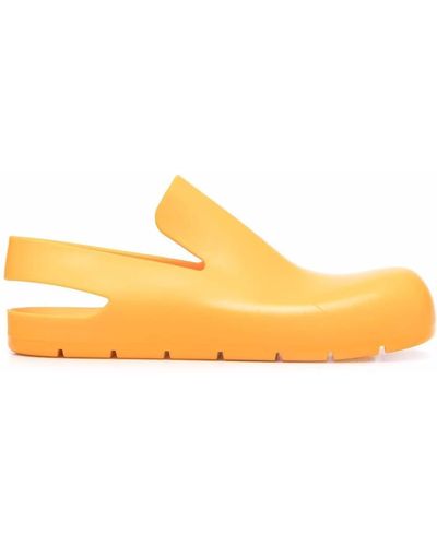 Bottega Veneta Puddle Rubber Sandals - Orange