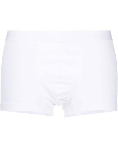 Brioni Shorts mit elastischem Bund - Weiß
