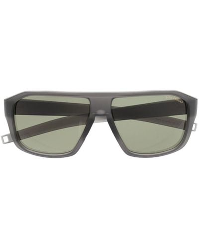 Dita Eyewear Pilot-frame Logo Sunglasses - Grey