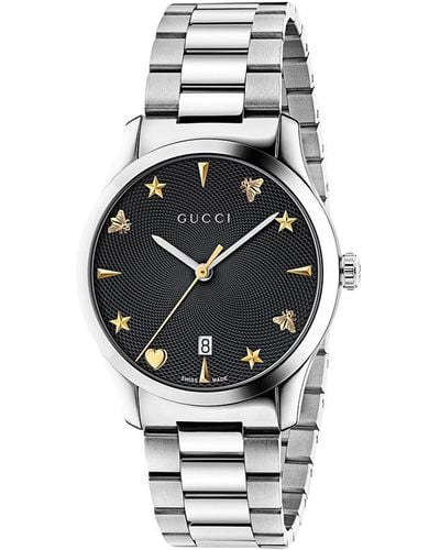 Gucci G-timeless 38mm Horloge - Metallic