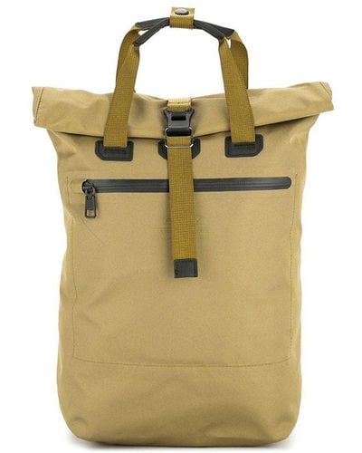 AS2OV Buckled Square Backpack - Brown