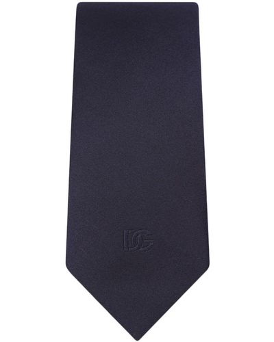 Dolce & Gabbana Silk Classic Tie - Blue