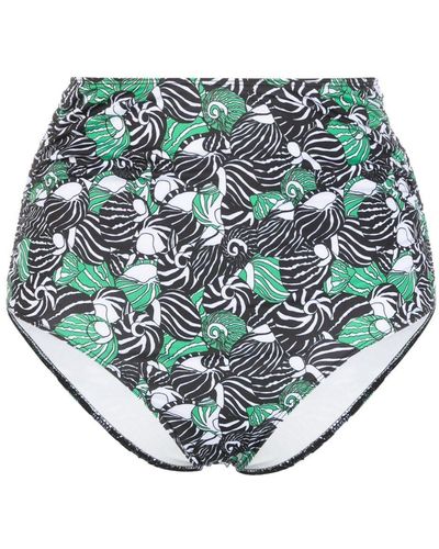 Roseanna Lino Coquillages Graphic-print Bikini Brief - White