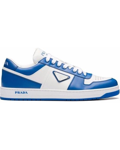 Prada Action Low-top Sneakers - Blauw