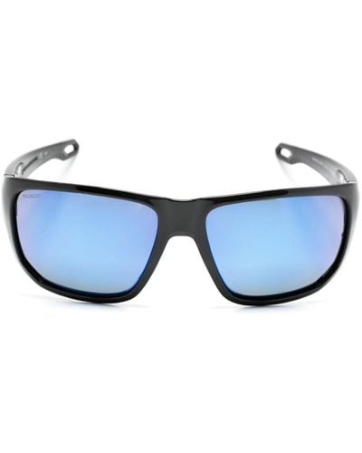 Under Armour Ua Attack 2 Rectangle-frame Sunglasses - Blue