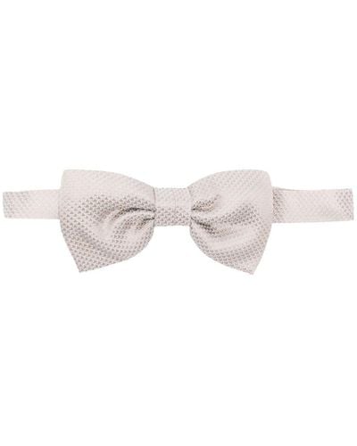 Karl Lagerfeld Silk Bow Tie - Pink