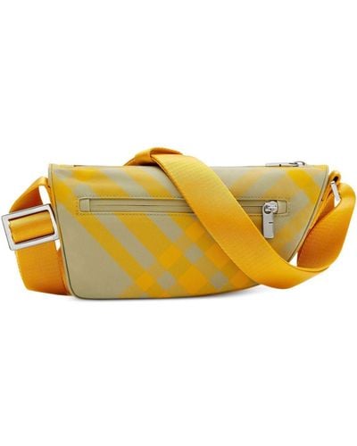 Burberry Shield Crossbody Bag - Yellow