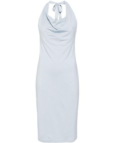 Reformation Zoisa Halterneck Jersey Dress - White