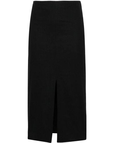 Isabel Marant Mills Pencil Skirt - Black