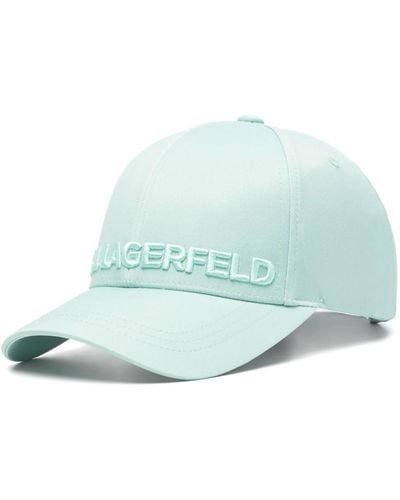 Karl Lagerfeld Logo-embroidered Baseball Cap - Green