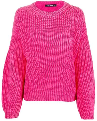 Iris Von Arnim Chunky-knit Cashmere Sweater - Pink
