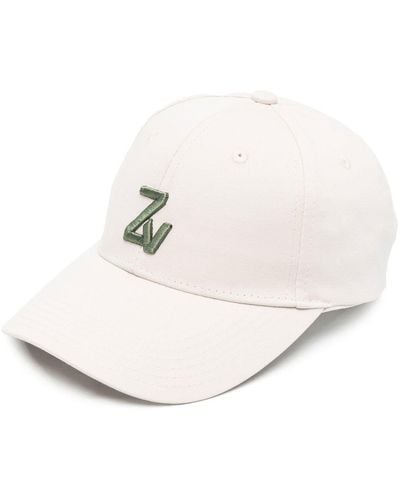 Zadig & Voltaire Logo-embroidered Baseball Cap - Natural