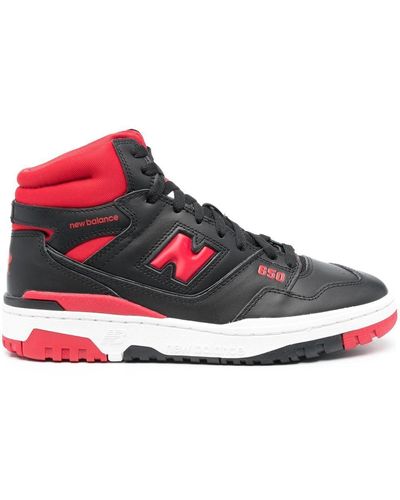 New Balance 650r Lace-up Sneakers - Red